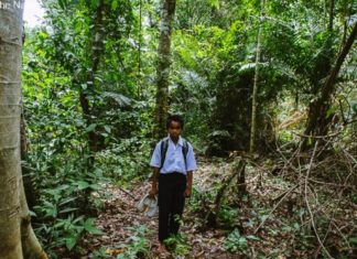 Nawi Berjalan Kaki 2 Jam Setiap Pagi Untuk Ke Sekolah